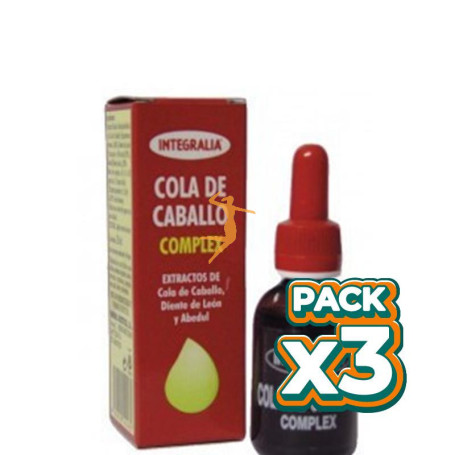 Pack 3x COLA DE CABALLO COMPLEX 50Ml. INTEGRALIA
