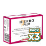 Pack 3x HIERRO PLUS 30 CÁPSULAS INTEGRALIA