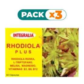 Pack 3x RHODIOLA PLUS INTEGRALIA