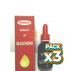 Pack 3x ALCACHOFA EXTRACTO 50Ml. INTEGRALIA