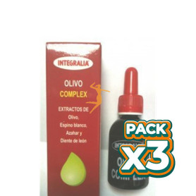 Pack 3x EXTRACTO OLIVO COMPLEX 50Ml. INTEGRALIA