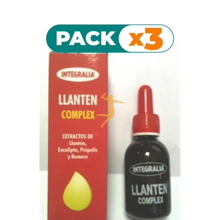 Pack 3x LLANTEN COMPLEX EXTRACTO 50 ML INTEGRALIA