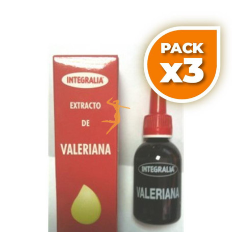 Pack 3x VALERIANA EXTRACTO 50Ml. INTEGRALIA