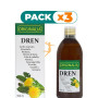 Pack 3x DREN ORIGINALIA JARABE 500Ml. INTEGRALIA