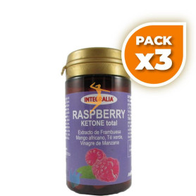 Pack 3x RASPBERRY KETONE TOTAL 60 CAPSULAS INTEGRALIA