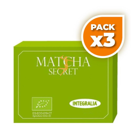 Pack 3x TE MATCHA ECOLÓGICO SOLUBLE INTEGRALIA