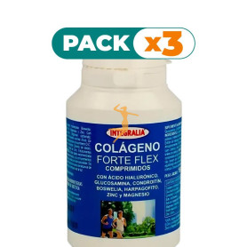 Pack 3x COLAGENO FORTE FLEX 120 COMPRIMIDOS INTEGRALIA