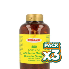 Pack 3x ACEITE DE ONAGRA 450 PERLAS INTEGRALIA
