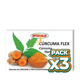 Pack 3x CÚRCUMA FLEX 20 VIALES INTEGRALIA
