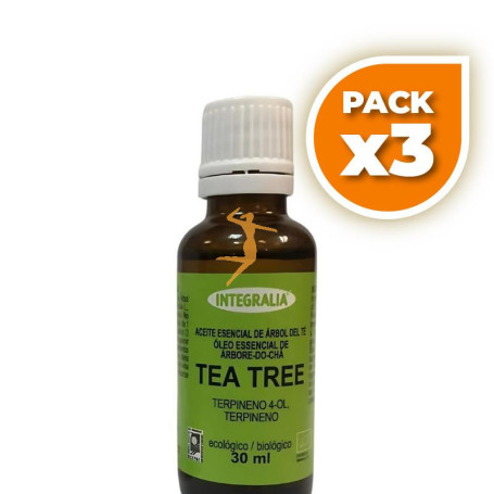 Pack 3x ACEITE ESENCIAL DE ÁRBOL DEL TÉ ECO 30ML INTEGRALIA