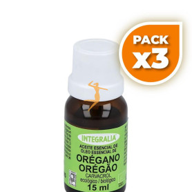 Pack 3x ACEITE ESENCIAL DE ORÉGANO ECO 15ML INTEGRALIA