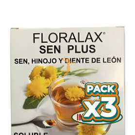 Pack 3x FLORALAX SEN PLUS SOLUBLE 15 SOBRES INTEGRALIA
