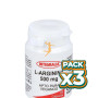 Pack 3x L-ARGININA 500MG 60 CÁPSULAS INTEGRALIA