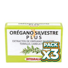 Pack 3x ORÉGANO SILVESTRE PLUS 60 CÁPSULAS INTEGRALIA