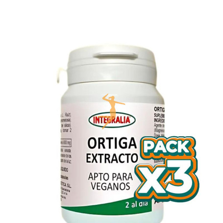 Pack 3x EXTRACTO DE ORTIGA 60 CÁPSULAS INTEGRALIA