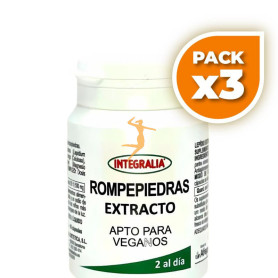 Pack 3x EXTRACTO DE ROMPEPIEDRA 60 CÁPSULAS INTEGRALIA