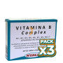 Pack 3x VITAMINA B COMPLEX 30 CÁPSULAS INTEGRALIA
