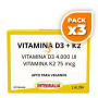 Pack 3x VITAMINA D3+K2 30 CÁPSULAS INTEGRALIA