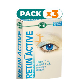 Pack 3x RETIN ACTIVE 20 CÁPSULAS TREPAT DIET - ESI