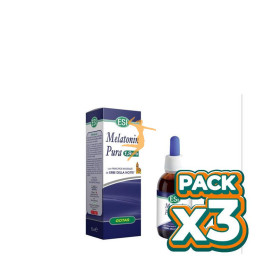 Pack 3x MELATONINA PURA 1,9Mg. CON ERBE DELLA NOTTE 50Ml. ESI
