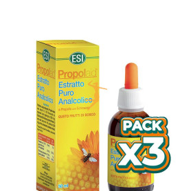 Pack 3x PROPOLAID EXTRACTO PURO SIN ALCOHOL SIN EQUINÁCEA TREPAT DIET - ESI