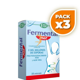 Pack 3x FERMENTAL MAX 20 CÁPSULAS TREPAT DIET - ESI