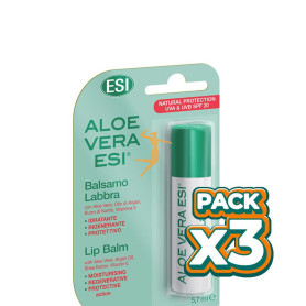 Pack 3x STICK DE LABIOS ALOE VERA 5,7Ml. ESI