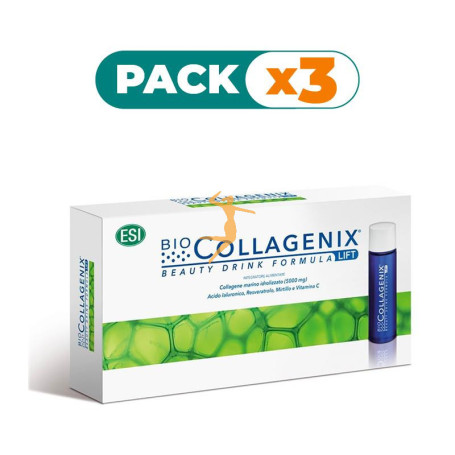 Pack 3x COLLAGENIX 10 VIALES ESI