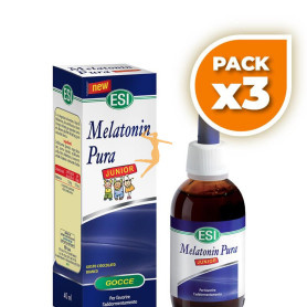 Pack 3x MELATONINA PURA JUNIOR 1Mg. 40Ml. ESI