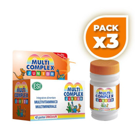 Pack 3x MULTICOMPLEX JUNIOR 42 TABLETAS ESI
