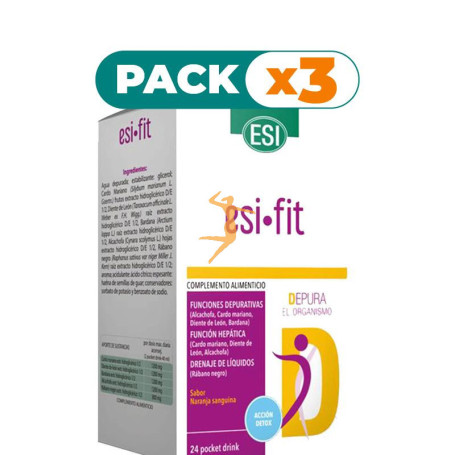 Pack 3x ESI FIT 24 POCKET ESI
