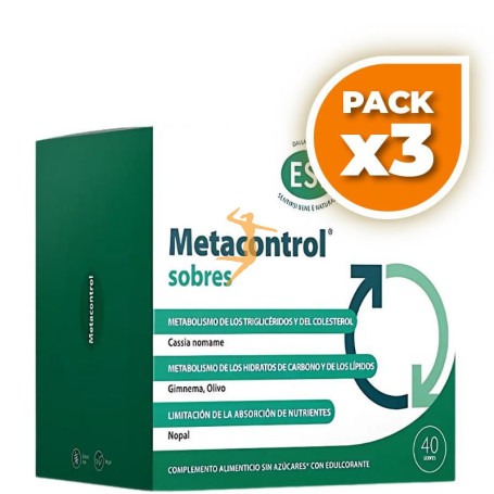 Pack 3x METACONTROL SOBRES ESI