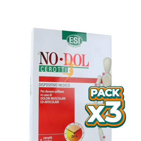 Pack 3x NODOL PARCHE CERVICAL 5 UNIDADES ESI