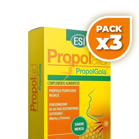 Pack 3x PROPOLGOLA MENTA 15 TABLETAS ESI