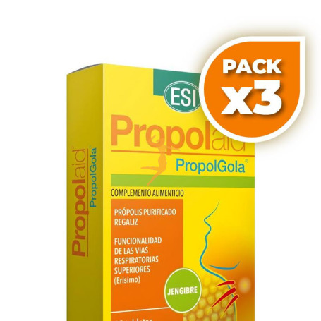 Pack 3x PROPOLGOLA JENGIBRE 30 TABLETAS ESI