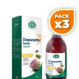 Pack 3x DEPURERBE FORTE 500ML ESI