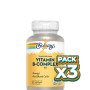 Pack 3x B COMPLEX 75 100 CÁPSULAS VEGETALES ACCION RETARDADA SOLARAY