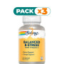 Pack 3x NUTRITIONALLY BALANCED B-STRESS 100 CÁPSULAS VEGETALES SOLARAY