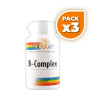 Pack 3x B COMPLEX 50 50 CÁPSULAS VEGETALES SOLARAY