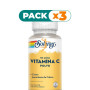 Pack 3x NON-NACID VITAMINA C CRYSTALLINE 227Gr. SOLARAY