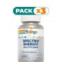 Pack 3x SPECTRO ENERGY MULTI-VITA-MIN 60 CÁPSULAS VEGETALES SOLARAY