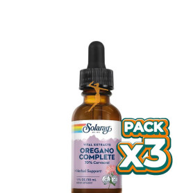 Pack 3x ORÉGANO COMPLETE 30Ml. SOLARAY