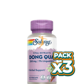 Pack 3x DONG QUAI 60 CÁPSULAS SOLARAY