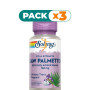 Pack 3x SAW PALMETTO 60 PERLAS SOLARAY