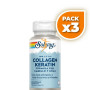 Pack 3x COLLAGEN KERATIN 60 CÁPSULAS SOLARAY