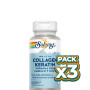 Pack 3x COLLAGEN KERATIN 60 CÁPSULAS SOLARAY