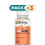 Pack 3x SUPER IBUACTIN 60 CÁPSULAS LIQUIDAS SOLARAY