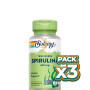 Pack 3x ESPIRULINA 410Mg. 100 CÁPSULAS SOLARAY