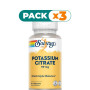 Pack 3x POTASIO CITRATO 99Mg. 60 CÁPSULAS VEGETALES SOLARAY
