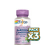 Pack 3x GARCINIA CAMBOGIA 500Mg. 60 CÁPSULAS VEGETALES SOLARAY
